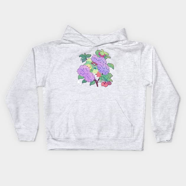 Flowers Kids Hoodie by ly.s_art